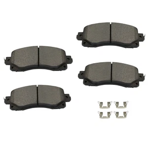 Par de pastillas de freno delanteras con herrajes para Subaru Crosstrek Forester Impreza Legacy - Imagen 1 de 6