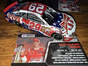 Kevin Harvick 2013 Bud Salutes Charlotte Win 1/24 Action NASCAR Diecast 1 of 732 - Picture 1 of 2