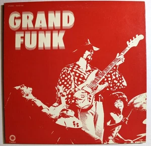 GRAND FUNK RAILROAD 1969 Hard Rock LP Capitol SKAO-406 Gatefold Near Mint Vinyl - Picture 1 of 6