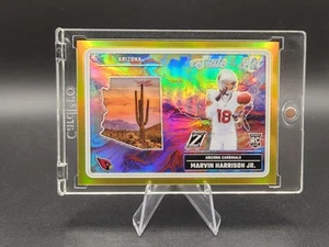 2024 Marvin Harrison Jr. Rookie State of the Art Gold /10 #22 Arizona Cardinals - Picture 1 of 13