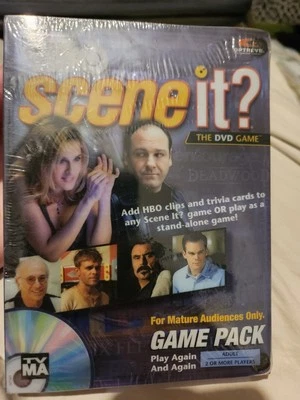 NEW! Factory Sealed, HBO Edition, Scene It DVD Game Pack Trivia Sopranos, More. - Image 1 of 2