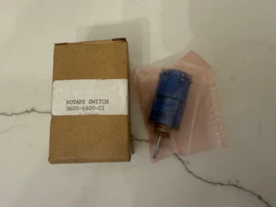 NEW Cole 3600 Series Enclosed Rotary Switch 3600-6400-01 DC0652 - Image 1 of 4