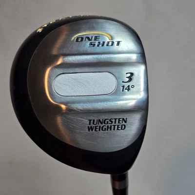 Madera de calle de 14 grados con peso de tungsteno One Shot mejorada Aldila ECT 350 Foto 1 de 4