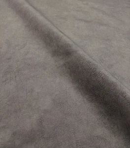 6 Metres Taupe Velvet Faux Suede Upholstery Fabric FREE POSTAGE - Picture 1 of 4