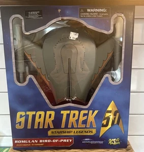 Star Trek Starship Legends Romulan Bird of Prey Ship Diamond Select Toys Works! - Picture 1 of 12