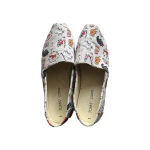 TOMS Christmas Cats, Size 9 - Picture 1 of 4