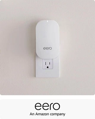 Amazon eero Beacon mesh WiFi range extender (add-on to eero WiFi systems) - Image 1 of 4