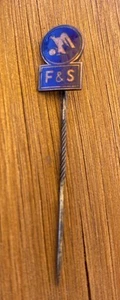 Fichtel & Sachs Anstecknadel Pin Abzeichen Emaille 15x9mm original selten - Bild 1 von 3