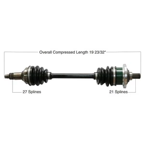 Tytaneum Front Left Right CV Axle 813-0007 - Picture 1 of 1