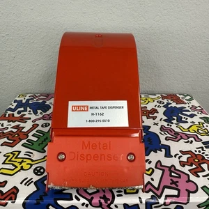 NUEVO - Dispensador de cinta de embalaje de metal Uline H-1162 3" CON CINTA - Imagen 1 de 4