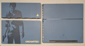 Carcasa de consola azul OEM PlayStation 4 PS4 Uncharted CUH-1215A solo estuche - Imagen 1 de 2