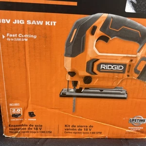 Ridgid 18V Cordless Jig Saw Kit w/2.0 Ah Battery R86345KSB - Picture 1 of 8