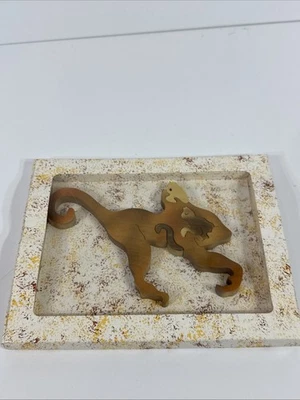 Vintage 1980's Monkey Puzzle Wooden 2 Monkey's Made in England - Image 1 of 4