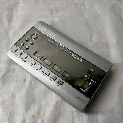 BOSS MICRO BR MULTI 4 TRACK DIGITAL POCKET RECORDER MP3 TRAINING PORTABLE SILVER - Image 1 of 4
