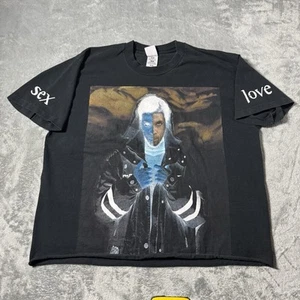RAR Vintage Prince T Shirt 1997 Tour Love Sex Liberty Single Schwarz XL Crop - Bild 1 von 7