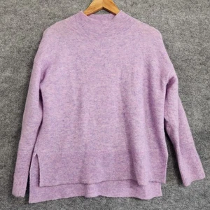 Witchery Jumper Womens Size XS Purple Wool Mohair Soft Fleece Pullover - Picture 1 of 10