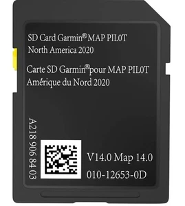 Mercedes Pilot GLC 300 CLA 250 GLA 250 Navigation SD Card Garmin GPS Map - Picture 1 of 3