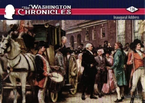 Tarjeta coleccionable Dirección inaugural The Washington Chronicles 2022 - Imagen 1 de 4