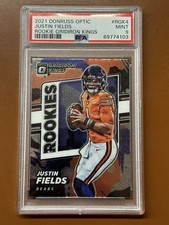 2021 Donruss Optic #RGK-4 Justin Fields  PSA 9Card TCCCX