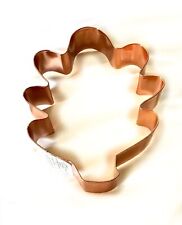 NWT Copper Color Metal FALL Oak Leaf Cookie Cutter Baking