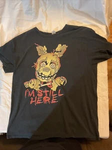 Five Nights at Freddy's Springtrap - FNAF T-Shirt “I’m Still Here” Size L Unisex - Picture 1 of 12
