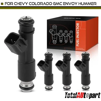 Inyector de combustible nuevo 4 piezas para Chevrolet Colorado GMC Canyon Isuzu i-280 2008 2,9 L Foto 1 de 4
