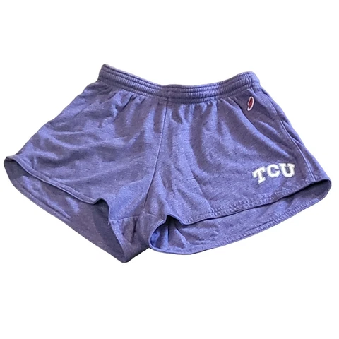NCAA Original League Collegiate Outfitters TCU Horned Frogs Sz L Shorts Women Cover