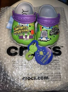 Buzz Lightyear Crocs Toddler C5 - Picture 1 of 4