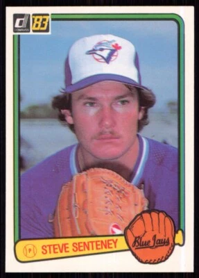 1983 Donruss Steve Senteney Rookie Toronto Blue Jays #52 - Image 1 of 2
