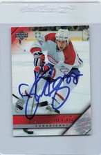 2005/06 Upper Deck #349 Steve Begin Canadiens Signed Auto *G2144