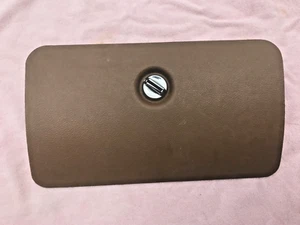 OEM 1970-1972 Chevelle El Camino Monte Carlo Glove box Door with lock BROWN - Bild 1 von 4