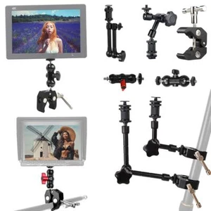 Magic Arm Articulating Crab Clamp Hot Shoe Ballhead Super Friction Holder Tripod - Picture 1 of 79