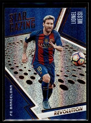 2017 Panini Revolution Soccer Star Gazing Lionel Messi - FC Barcelona Foto 1 de 2