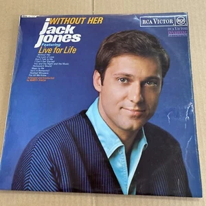 JACK JONES - WITHOUT HER = TEST PRESSING STEREO RECORD MONO SLEEVE - Imagen 1 de 5