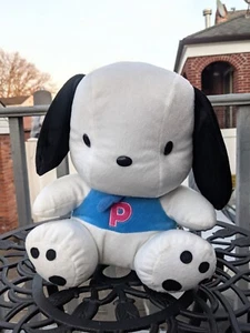 RARE Y2K Sanrio Pochacco Medium Soft Plush Toy Holiday Gift - Picture 1 of 2