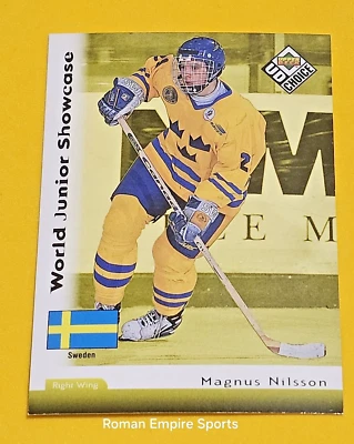 1998-1999 UD Choice MAGNUS NILSSON   #288 TEAM SWEEDEN - Image 1 of 3