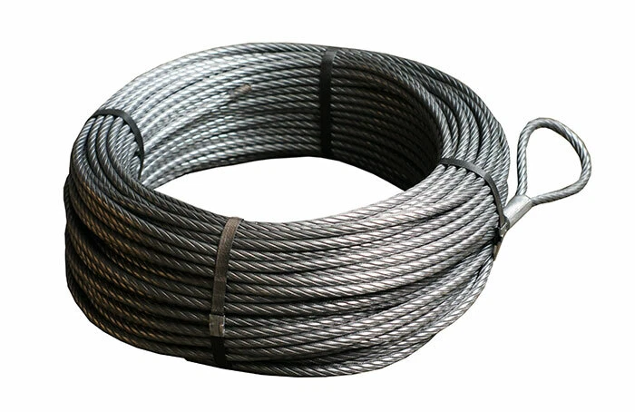 11mm Ø Hochverdichtetes Windenseil Forstseil 6 F-V  für Seilwinde versch. Längen - Bild 1 von 1