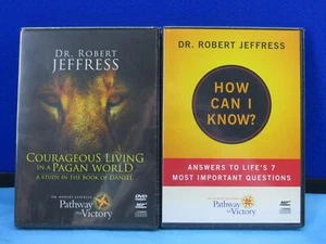 New Lot of 2 Pagan World Robert Jeffress DVD MP3 Bible Study Pathway to Victory - Picture 1 of 3