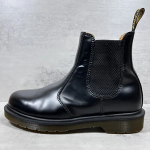 Dr Martens 2976 Smooth Leather Chelsea Boots - Women's Size 7 - Black - Picture 1 of 10