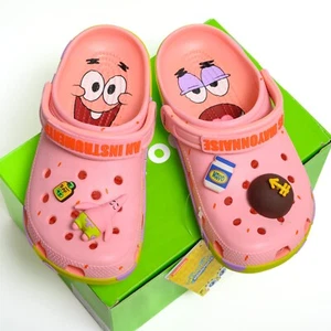 Crocs Spongebob Squarepants Patrick Star zoccoli classici rosa - uomo taglia 5 / Wmns 7 - Foto 1 di 21