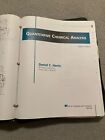 Quantitative Chemical Analysis 8Th Edition Daniel C Harris International Edition