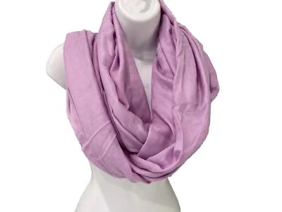 Bijoux Terner Pseudo Pashmina  Women’s Shawl Scarf Fringe Lavender 77 X 32” - Image 1 of 4