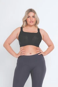 Curvy Kate CK043113 Everymove Wired Black Sports Bra 30-40 F-K - Picture 1 of 5