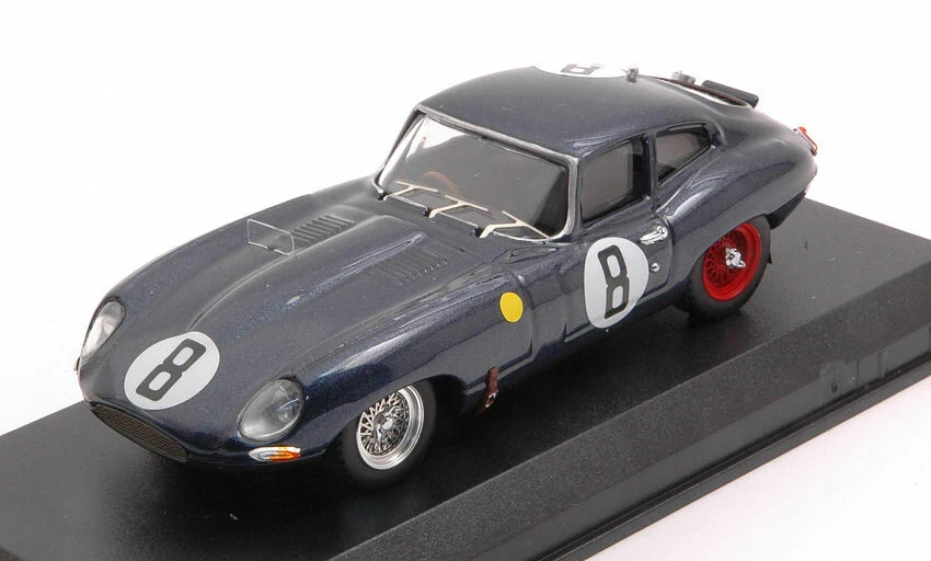 Jaguar E #8 Lm 1962 M. Charles / J. Coundley 1:43 Model BEST MODELS - Immagine 1 di 1