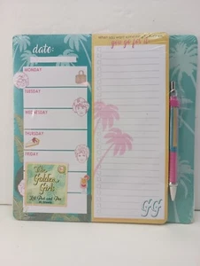 Golden Girls Note List Pad and Pen Weekly Planner Things To Do NEW SEALED - Picture 1 of 8