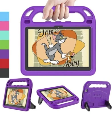 LEDNICEKER Kids Case for  HD 8 &Plus 2020 - Lightweight Shockproof Handle Purple - Image 1 of 4
