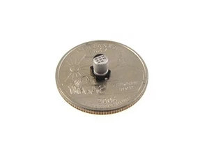 HQ 2.2uF/16V SMD Aluminum Radial Electrolytic Decoupling Capacitors - Pack of 20 - Picture 1 of 1