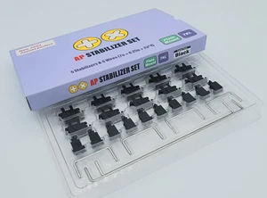 Estabilizadores montados en placa TX "AP" lubricados y equilibrados con cables (Rev.4) para teclados - Imagen 1 de 5
