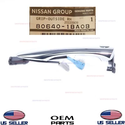 Manija exterior de puerta delantera genuina izquierda derecha ⭐OEM⭐ Infiniti QX50 QX70 2016-2017 Foto 1 de 3