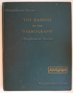 ALTES BUCH · DAS HANDBUCH DES FERROGRAPHEN · MODELLE 3/AN UND 66N · UNDATIERT - Bild 1 von 4